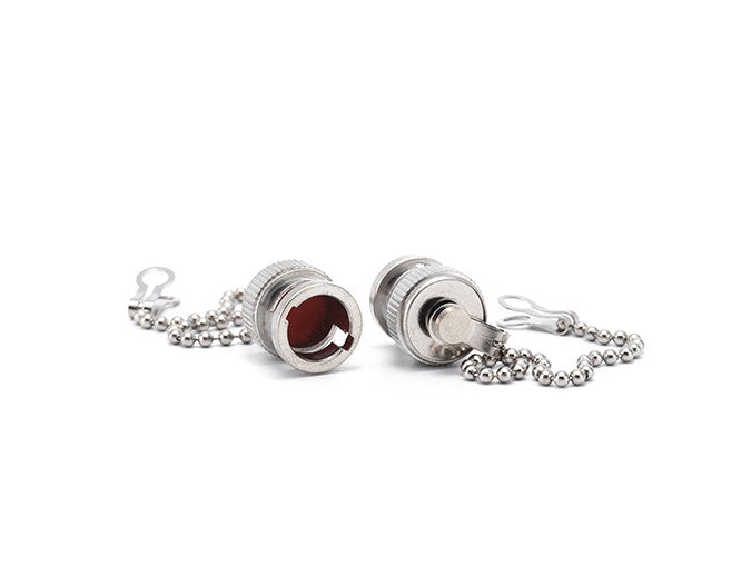 BNC Male Dust Cap with Chain for Secure Protection