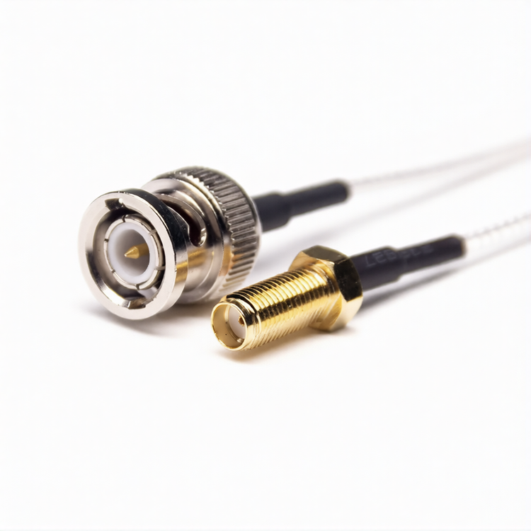 BNC Male to SMA Female Bulkhead RG316 Cable Assemblies