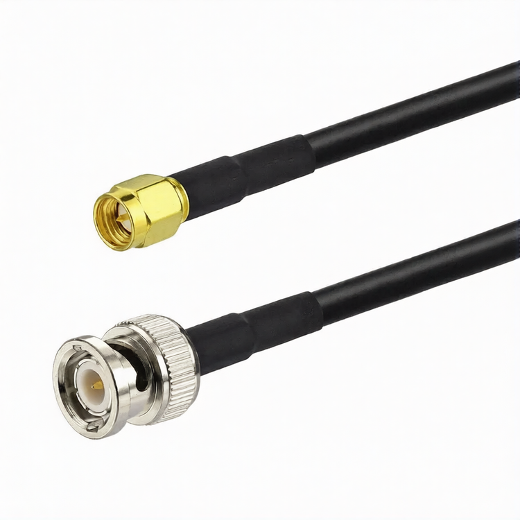 BNC Male to SMA Male RG58 Cable Assemblies