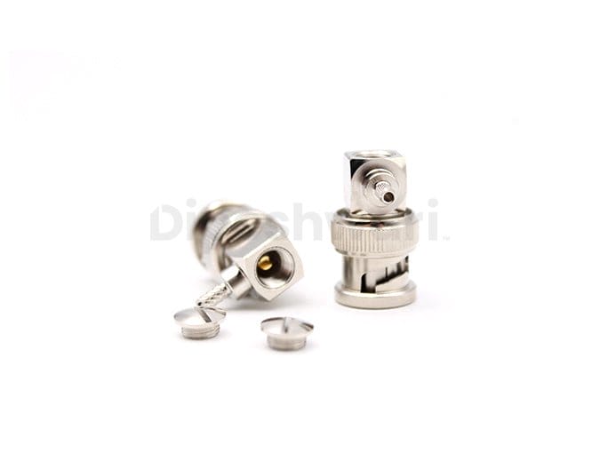 BNC Male Right Angle Connector for RG316-RG174 Cable