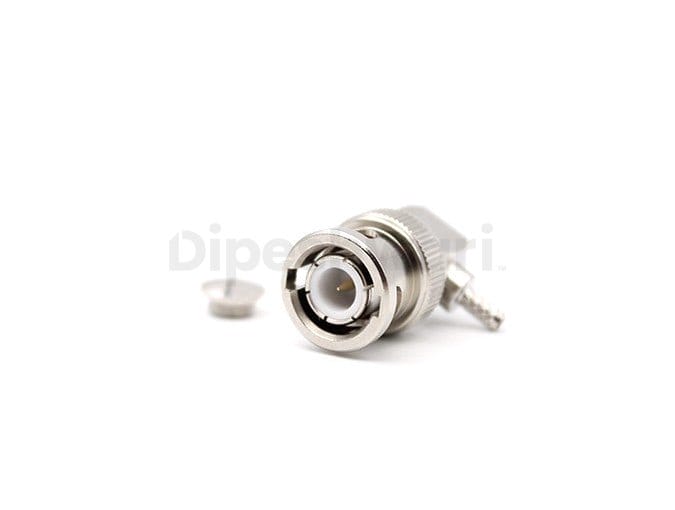 BNC Male Right Angle Connector for RG316-RG174 Cable
