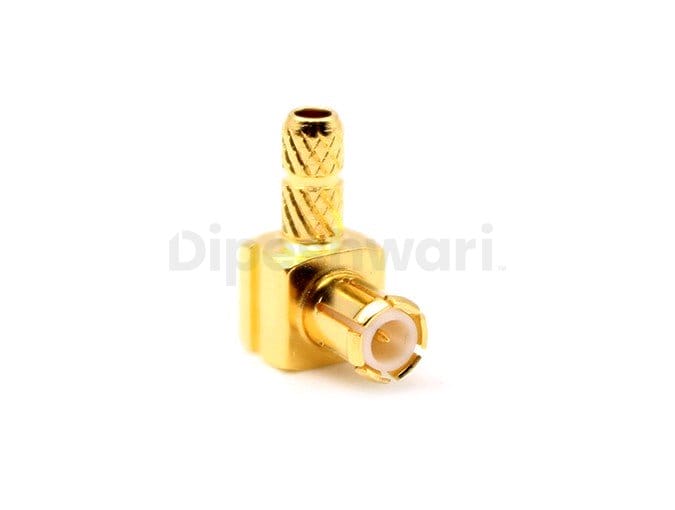 MCX Male Right Angle Crimp for RG316 Cable Connector
