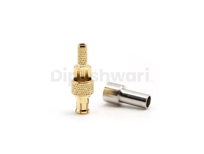 MCX Male Crimp for RG316 Cable | Compact RF Connector