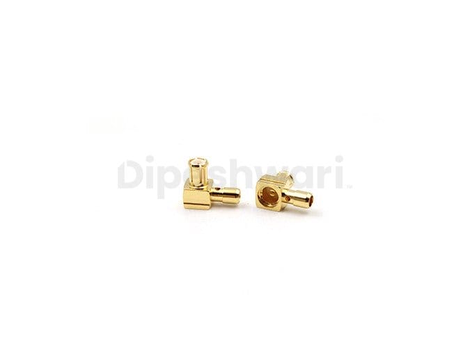 MCX Male Right Angle Connector for RG178 Cable