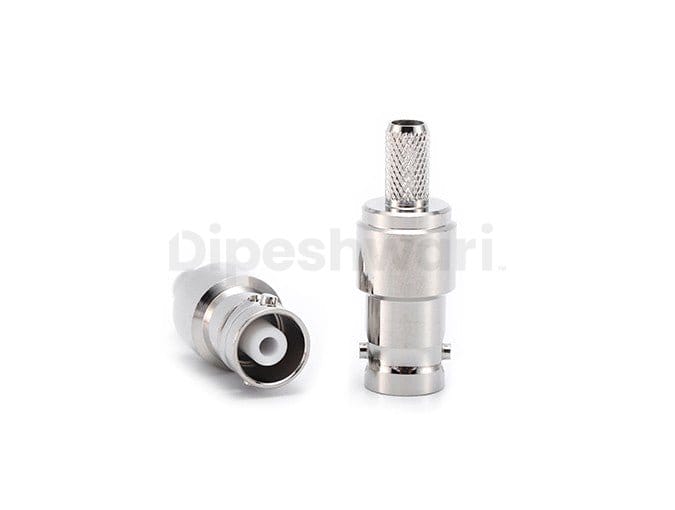 75 Ohm MHV Female Crimp Connector for RG59 Cable