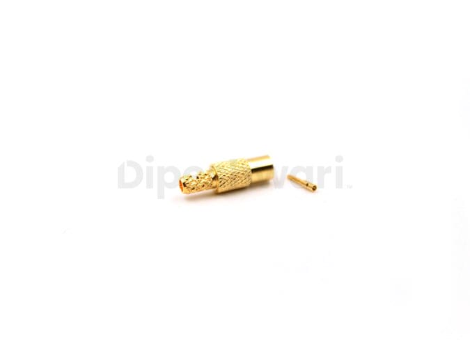 MMCX Female Straight Crimp for RG316 Cable