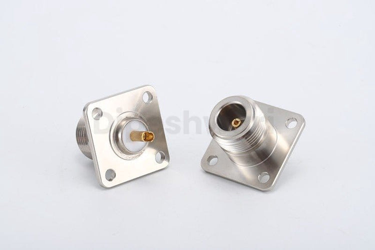 N female 4Hole Flange Mounted Sq.25mm Conn. Terminal