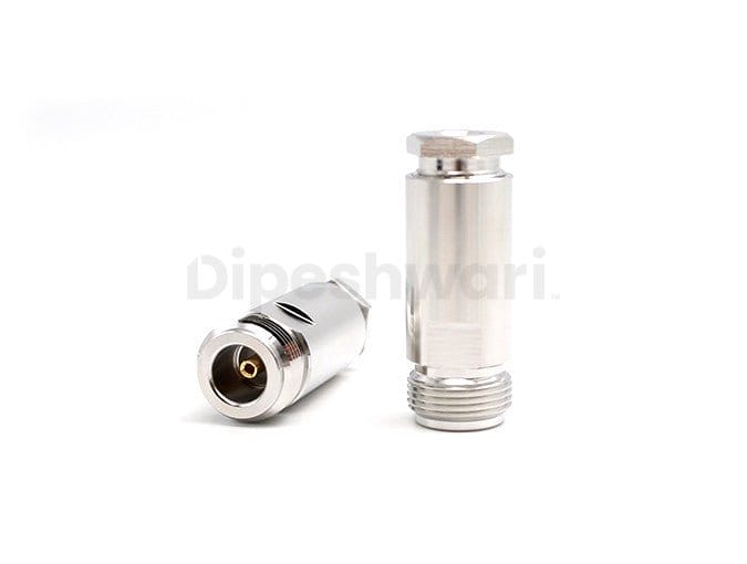 N Female Clamp for RG58 Cable | 50 Ohm Connector