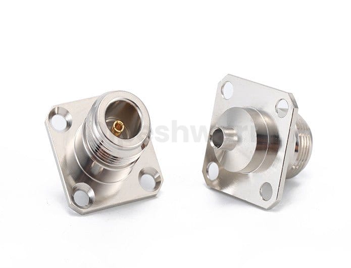 N female 4Hole flange Connector for RG141 Cable