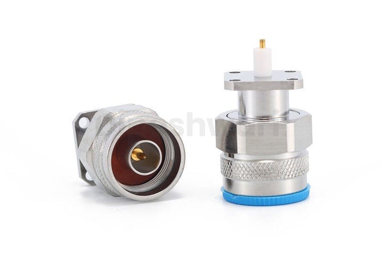N male 4Holes flange Connector for Terminal