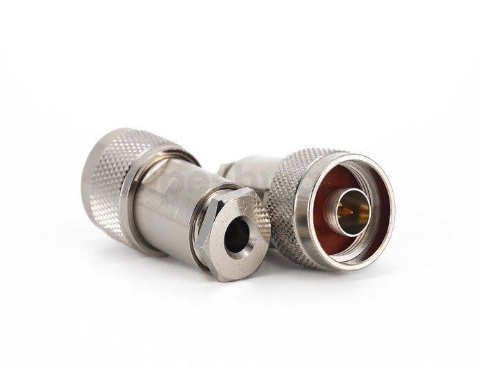 N male Straight Clamp for RG58 Cable Connector