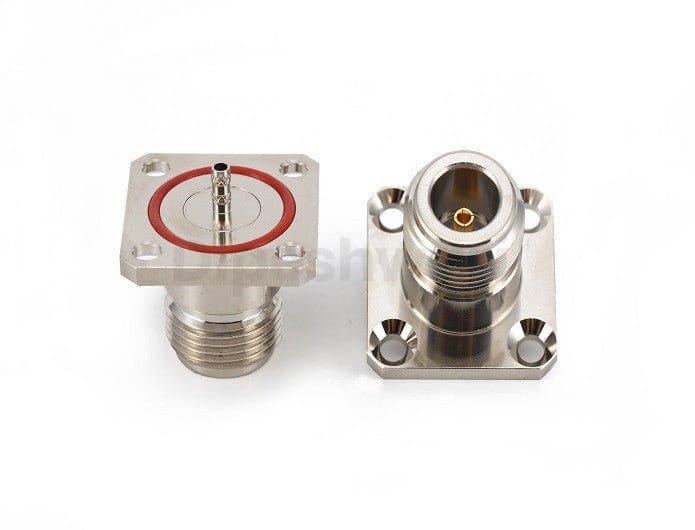 N female 4Hole flange for RG316 Cable connector