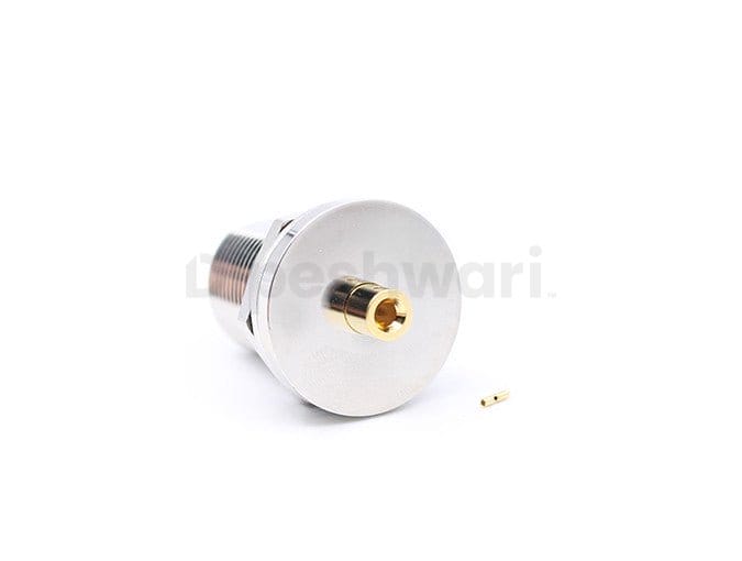 N Female bulkhead for RG405 cable connector