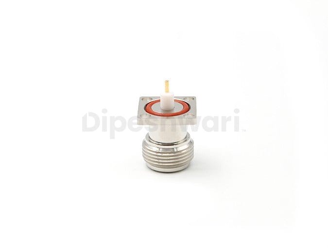 N Female 4Hole Flange with 'O' Ring Connector Sq.17.5mm