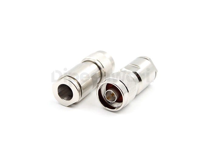 N Male Clamp for RG213 Cable | Durable RF Connector