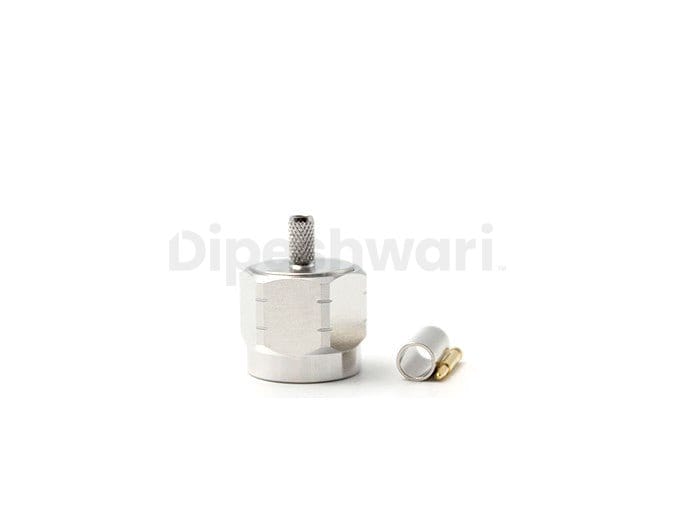 N Male Crimp for LMR195 cable, 50 Ohm Connector
