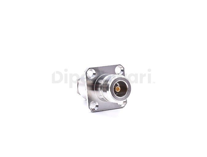 N Female 4Hole Flange Clamp For RG58 Cable Connector