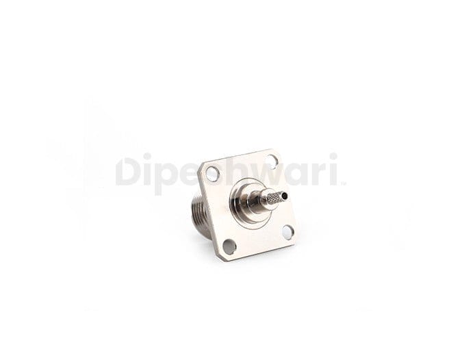 N Female 4Hole Flange Crimp for RG316 Cable