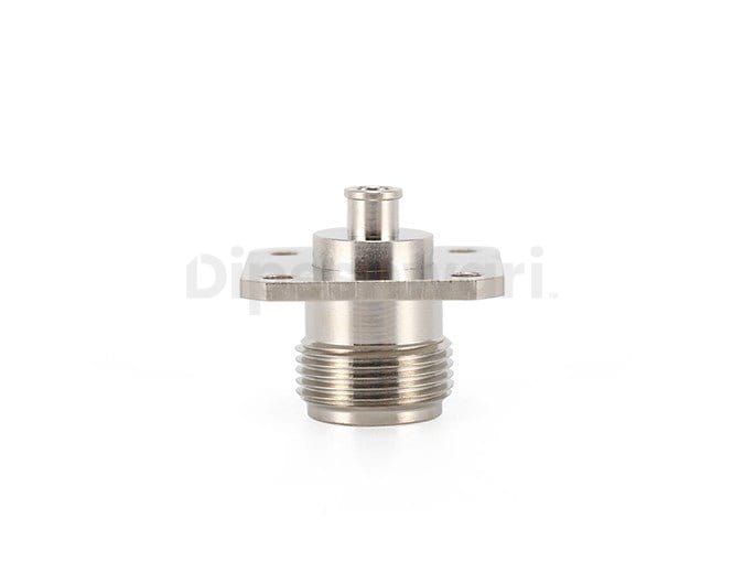 N Female 4Hole Flange for RG141RG402 Cable