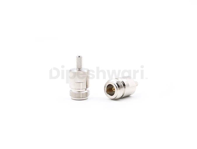 N Female Crimp for RG58 Cable | Durable RF Connector