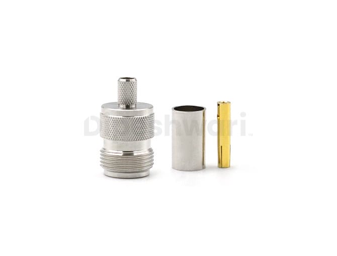 N Female Crimp for LMR240 Cable connector