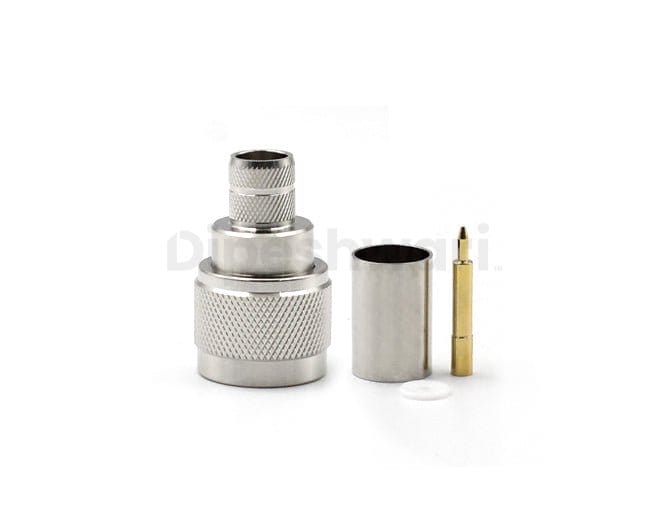 N Male Crimp Connector for RG213 Cable | Durable RF