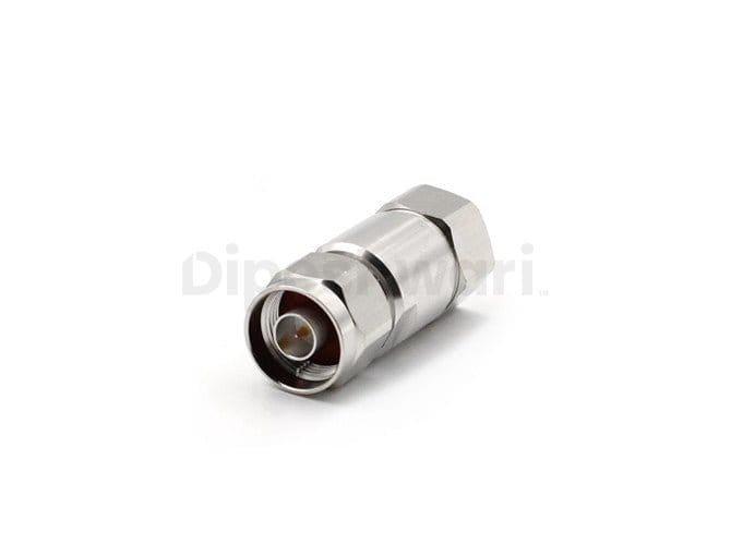N male straight Connector for 1/2'' flexibel Cable