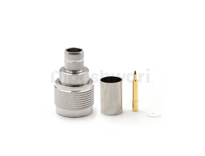 N Male Connector Crimo for LMR400RG213 Cable
