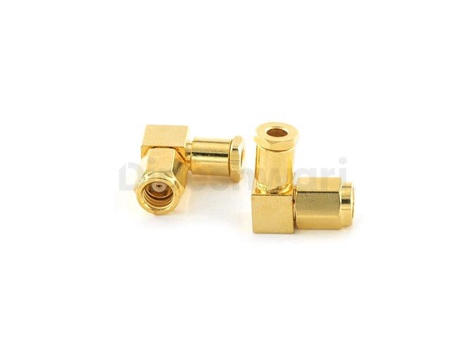 RPSMA Male Right Angel Clamp for RG316 Cable