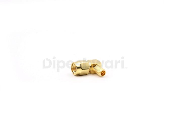 RPSMA Male Right Angle Crimp for LMR200 Cable