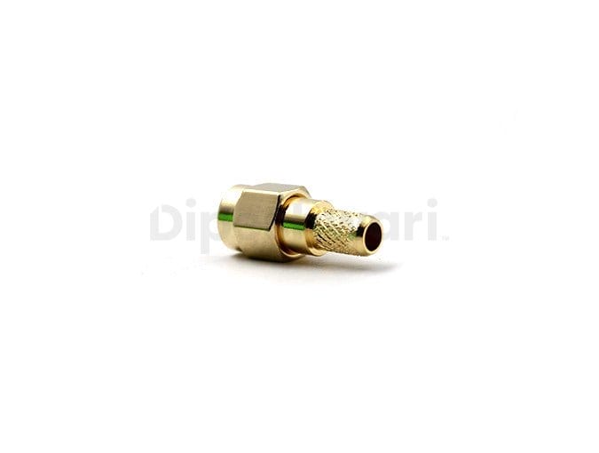 RPSMA Male Crimp for LMR200 Cable 50 Ohm Connector