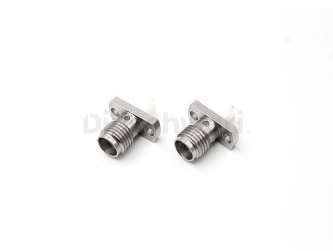 SS SMA Female 2Hole Flange Connector Terminal