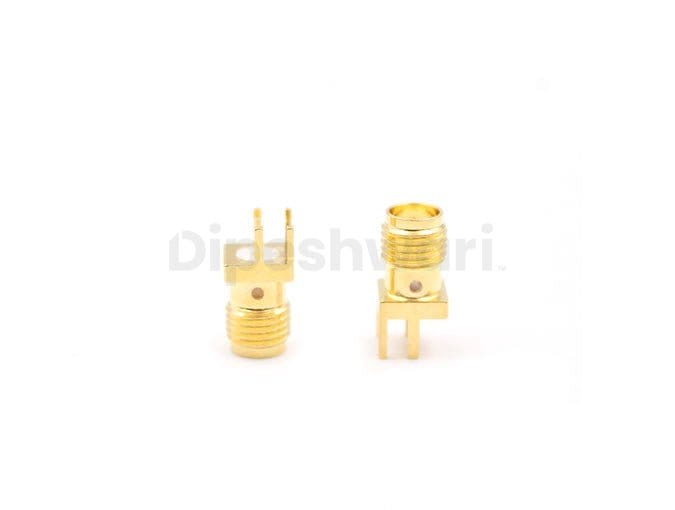 SMA Female PCB Edge Mount Connector for RF