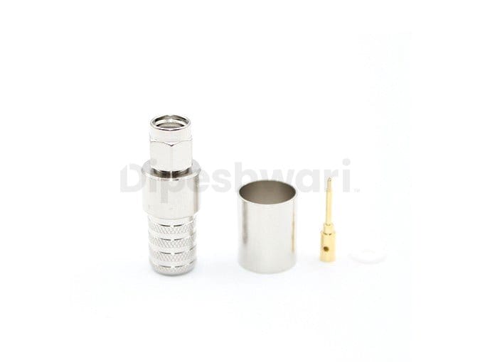 SMA Male Crimp for LMR400 Cable RF Connector