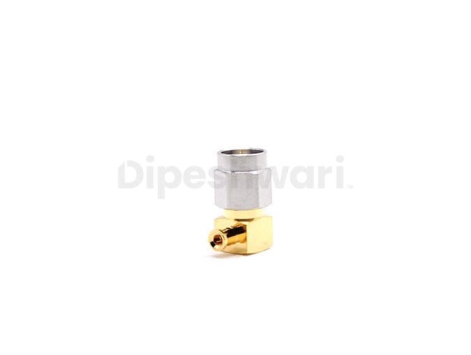 SS SMA Male Right Angle RF Connector | 50 Ohm