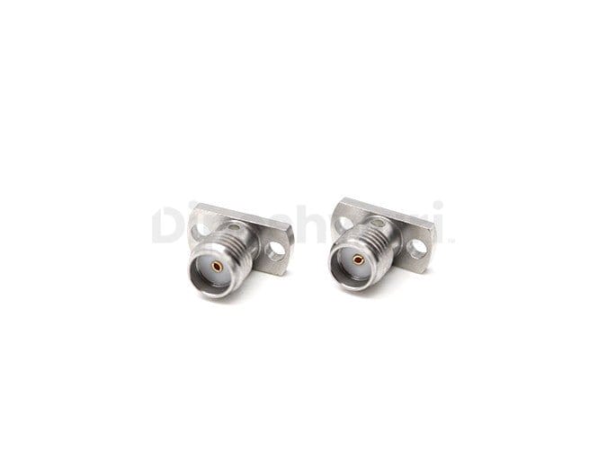 SS SMA Female 2Hole Flange Mount RF Connector