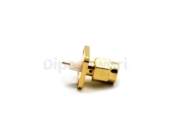 SMA Male 4Hole Flange Connector Terminal 50Ω