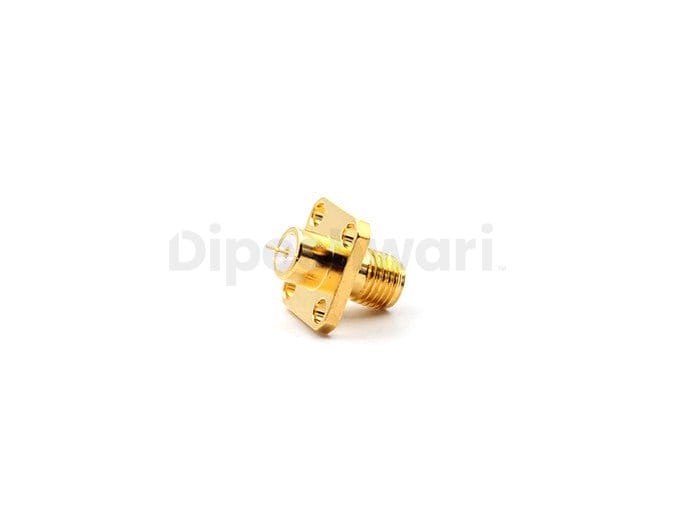 SMA Female 4 Holes Flange RF Coaxial Connector