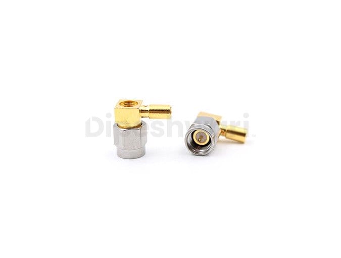 SS SMA Male Right Angle for 086 Cable RF Connector