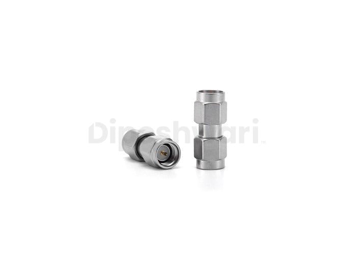 Stainless Steel SMA Male to SMA Male Adapter