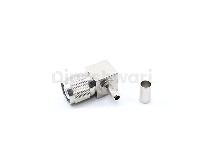 TNC Male Right Angle Connector for RG316 Cable