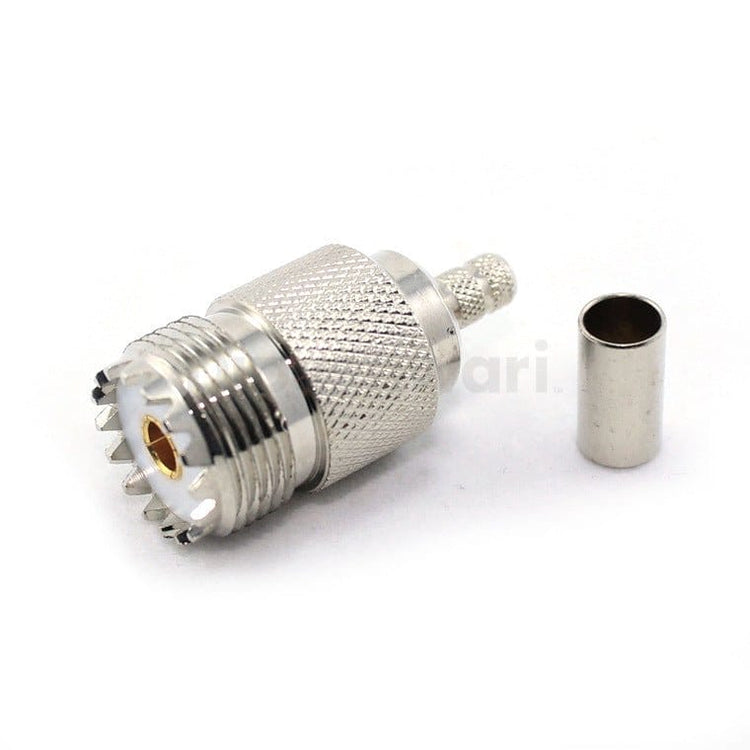 UHF female Crimp Connector for RG59 Cable