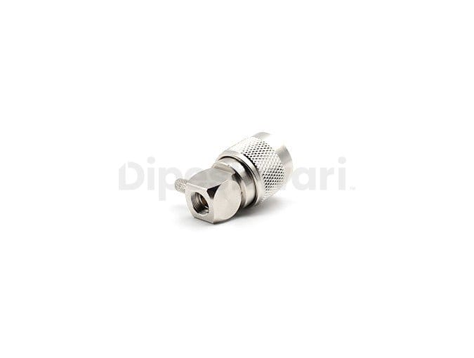 UHF Male Right Angle Crimp for RG58 Cable