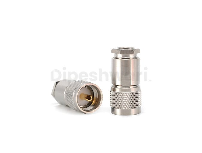 UHF Male Clamp Connector for LMR400 cable