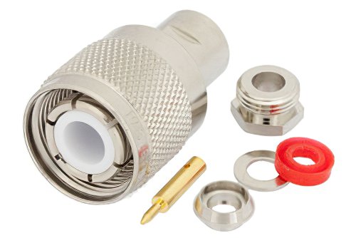 HN Male Clamp for RG58 Cable RF Connector