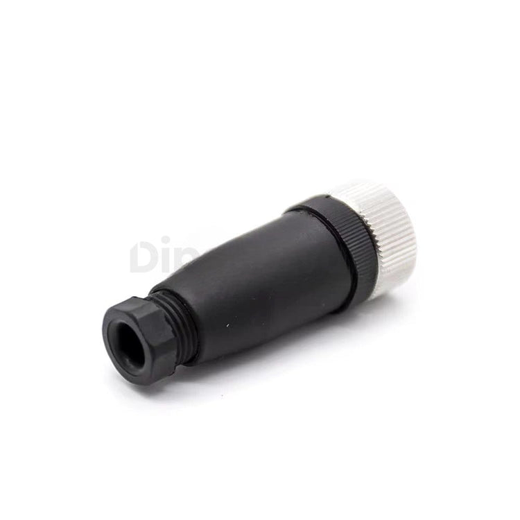 M12 Connectors – 4Pin Female D‑Coded Industrial