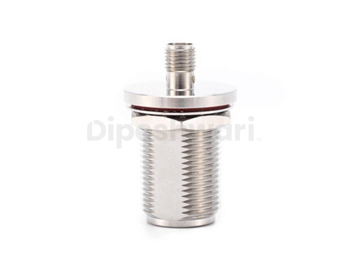 N Female Bulkhead to SMA Male Adapter | RF Connector
