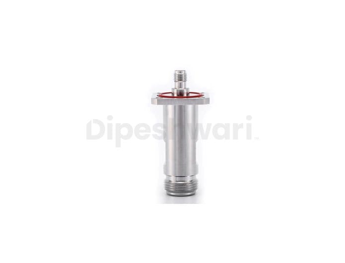 N Female 4Hole Flange Mounted to SMA Female Adapter