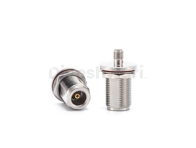 N Female to SMA Female Bulkhead adapter | RF Connector