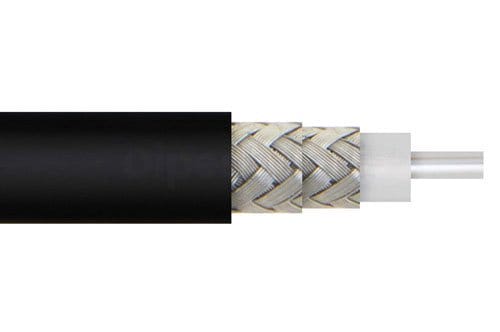 RF Coaxial Cable RG223 – Low Loss, Double Shielded